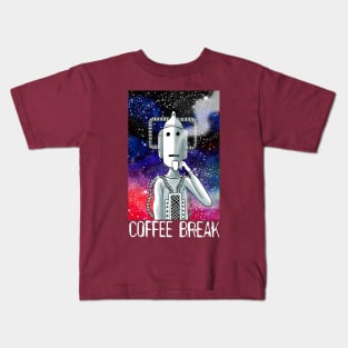 Coffee Break Kids T-Shirt